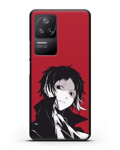 Чехол аниме Великий из бродячих псов Акутагава Рюноскэ силиконовый для Xiaomi Poco F4