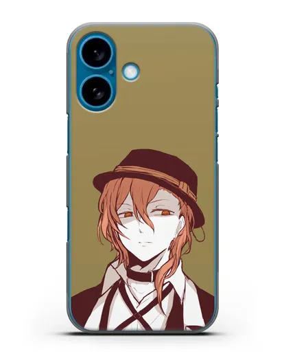 Чехол аниме Великий из бродячих псов Чуя Накахара силиконовый для iPhone 16