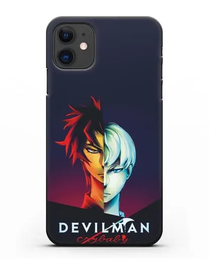 Чехол аниме Человек-дьявол плакса (Devilman crybaby) постер силиконовый для iPhone 11