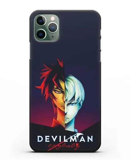 Чехол аниме Человек-дьявол плакса (Devilman crybaby) постер силиконовый для iPhone 11 Pro Max