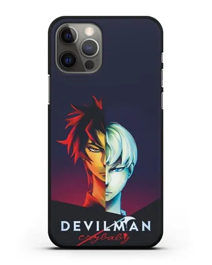 Чехол аниме Человек-дьявол плакса (Devilman crybaby) постер силиконовый для iPhone 12 Pro
