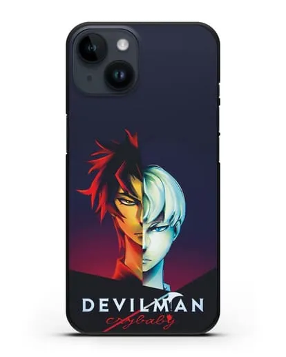 Чехол аниме Человек-дьявол плакса (Devilman crybaby) постер силиконовый для iPhone 14