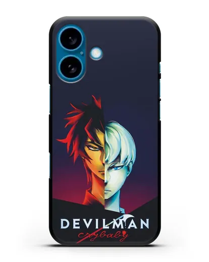 Чехол аниме Человек-дьявол плакса (Devilman crybaby) постер силиконовый для iPhone 16