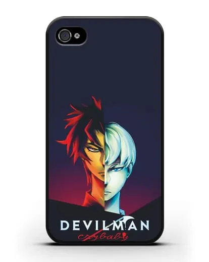 Чехол аниме Человек-дьявол плакса (Devilman crybaby) постер силиконовый для iPhone 4/4s