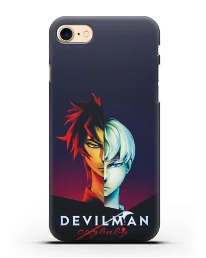 Чехол аниме Человек-дьявол плакса (Devilman crybaby) постер силиконовый для iPhone 8