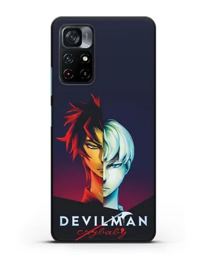 Чехол аниме Человек-дьявол плакса (Devilman crybaby) постер силиконовый для Xiaomi Poco M4 Pro 5G