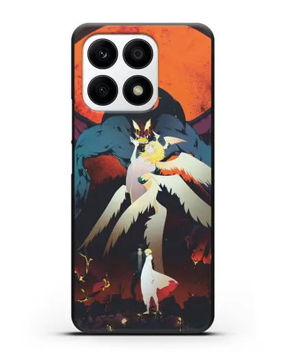 Чехол аниме Человек-дьявол плакса (Devilman crybaby) Акира и Рё арт силиконовый для Honor X8a