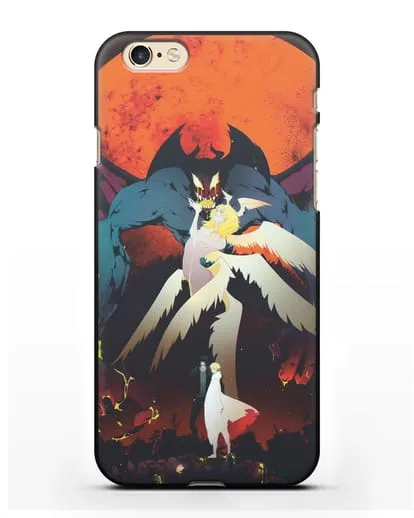 Чехол аниме Человек-дьявол плакса (Devilman crybaby) Акира и Рё арт силиконовый для iPhone 6s