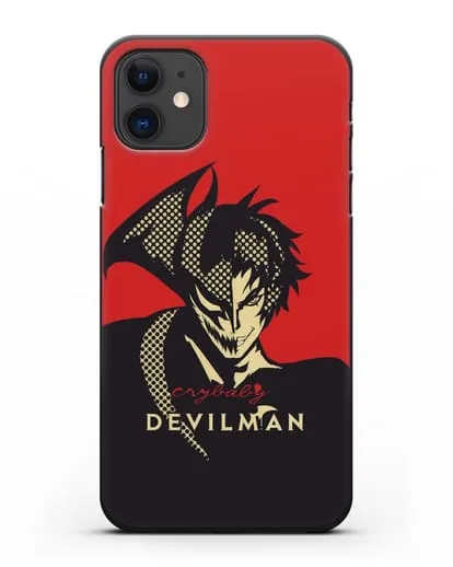 Чехол аниме Человек-дьявол плакса (Devilman crybaby) демон Акира постер силиконовый для iPhone 11