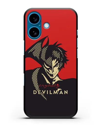 Чехол аниме Человек-дьявол плакса (Devilman crybaby) демон Акира постер силиконовый для iPhone 16