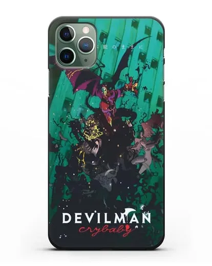 Чехол аниме Человек-дьявол плакса (Devilman crybaby) постер сериала силиконовый для iPhone 11 Pro