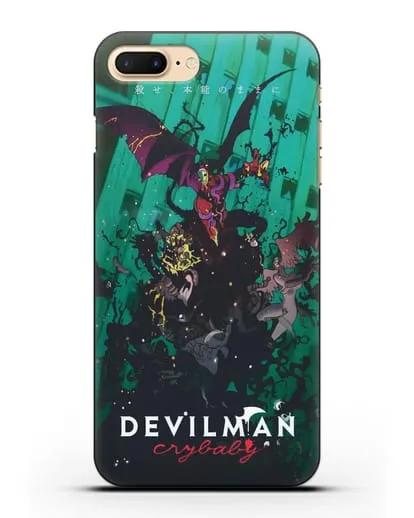 Чехол аниме Человек-дьявол плакса (Devilman crybaby) постер сериала силиконовый для iPhone 7 Plus