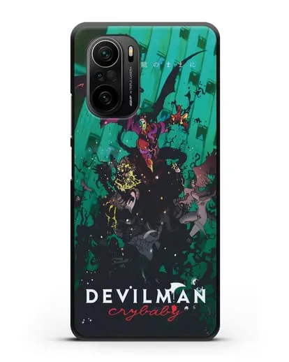 Чехол аниме Человек-дьявол плакса (Devilman crybaby) постер сериала силиконовый для Xiaomi Poco F3