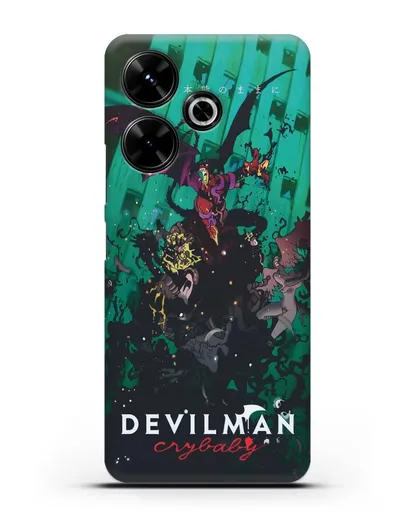 Чехол аниме Человек-дьявол плакса (Devilman crybaby) постер сериала силиконовый для Xiaomi Poco M6
