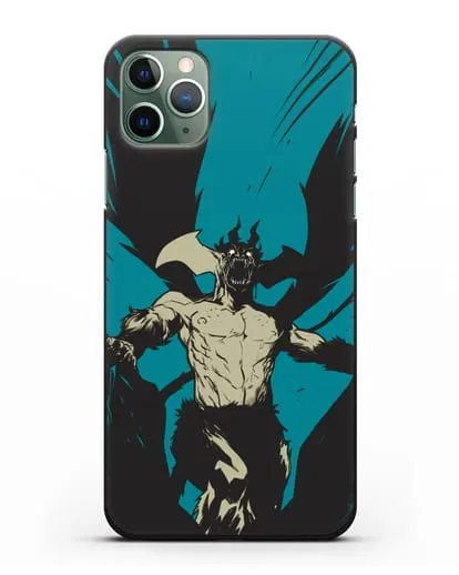 Чехол аниме Человек-дьявол плакса (Devilman crybaby) демон Акира картинка силиконовый для iPhone 11 Pro Max