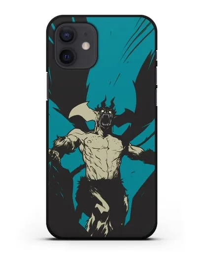 Чехол аниме Человек-дьявол плакса (Devilman crybaby) демон Акира картинка силиконовый для iPhone 12