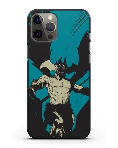 Чехол аниме Человек-дьявол плакса (Devilman crybaby) демон Акира картинка силиконовый для iPhone 12 Pro Max