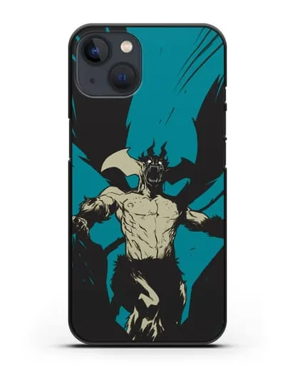 Чехол аниме Человек-дьявол плакса (Devilman crybaby) демон Акира картинка силиконовый для iPhone 13 Mini