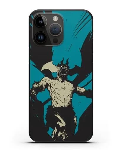 Чехол аниме Человек-дьявол плакса (Devilman crybaby) демон Акира картинка силиконовый для iPhone 14 Pro Max