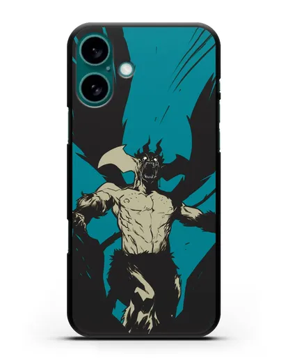 Чехол аниме Человек-дьявол плакса (Devilman crybaby) демон Акира картинка силиконовый для iPhone 16 Plus