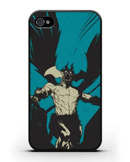 Чехол аниме Человек-дьявол плакса (Devilman crybaby) демон Акира картинка силиконовый для iPhone 4/4s