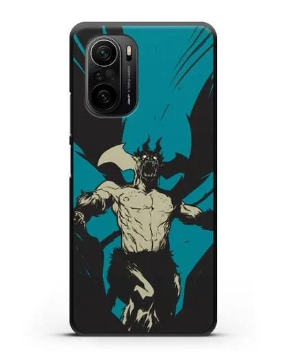 Чехол аниме Человек-дьявол плакса (Devilman crybaby) демон Акира картинка силиконовый для Xiaomi Poco F3