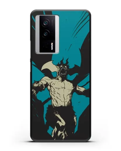 Чехол аниме Человек-дьявол плакса (Devilman crybaby) демон Акира картинка силиконовый для Xiaomi Poco F5 Pro