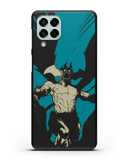 Чехол аниме Человек-дьявол плакса (Devilman crybaby) демон Акира картинка силиконовый для Samsung Galaxy M53 [SM-M536]