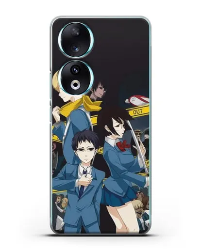 Чехол аниме Дюрарара!! (Durarara!!) Микадо и Анри силиконовый для Honor 90