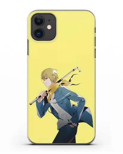 Чехол аниме Дюрарара!! (Durarara!!) Масаоми Кида силиконовый для iPhone 11