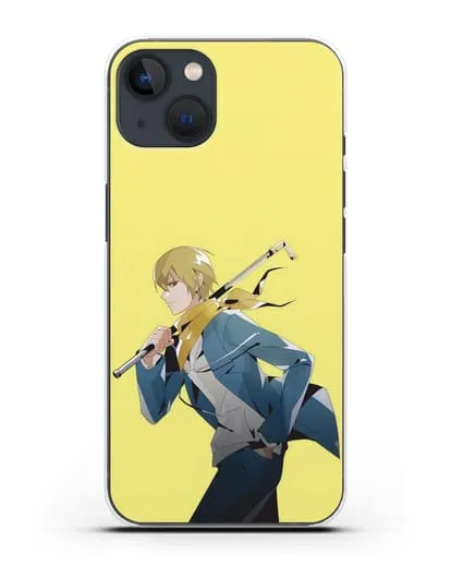 Чехол аниме Дюрарара!! (Durarara!!) Масаоми Кида силиконовый для iPhone 13