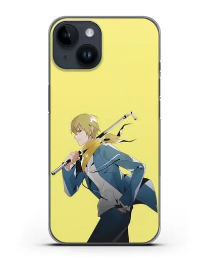 Чехол аниме Дюрарара!! (Durarara!!) Масаоми Кида силиконовый для iPhone 14