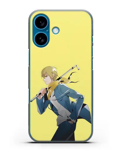 Чехол аниме Дюрарара!! (Durarara!!) Масаоми Кида силиконовый для iPhone 16