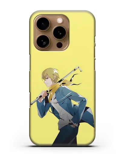 Чехол аниме Дюрарара!! (Durarara!!) Масаоми Кида силиконовый для iPhone 16 Pro