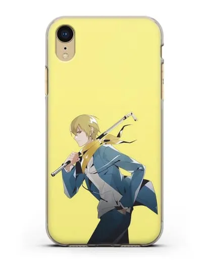 Чехол аниме Дюрарара!! (Durarara!!) Масаоми Кида силиконовый для iPhone XR