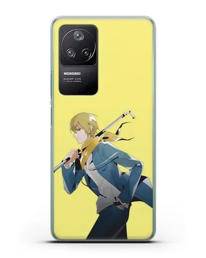 Чехол аниме Дюрарара!! (Durarara!!) Масаоми Кида силиконовый для Xiaomi Poco F4
