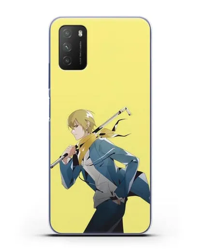 Чехол аниме Дюрарара!! (Durarara!!) Масаоми Кида силиконовый для Xiaomi Poco M3