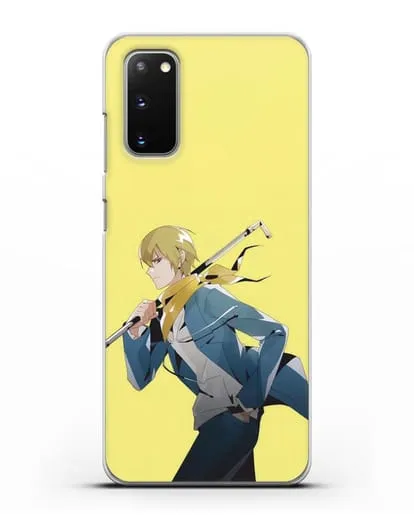 Чехол аниме Дюрарара!! (Durarara!!) Масаоми Кида силиконовый для Samsung Galaxy S20 [SM-G980F]