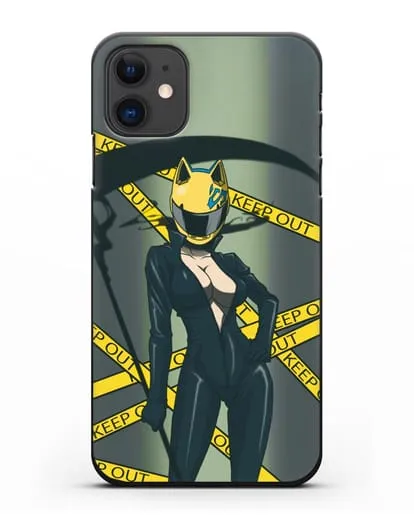 Чехол аниме Дюрарара!! (Durarara!!) Селти Стурлусон силиконовый для iPhone 11