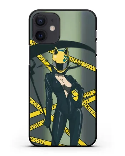 Чехол аниме Дюрарара!! (Durarara!!) Селти Стурлусон силиконовый для iPhone 12 mini