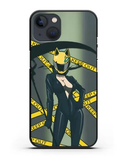 Чехол аниме Дюрарара!! (Durarara!!) Селти Стурлусон силиконовый для iPhone 13 Mini