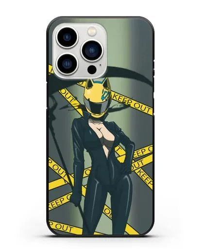 Чехол аниме Дюрарара!! (Durarara!!) Селти Стурлусон силиконовый для iPhone 13 Pro