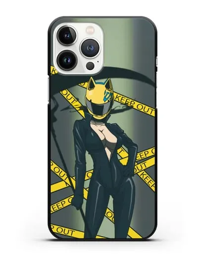 Чехол аниме Дюрарара!! (Durarara!!) Селти Стурлусон силиконовый для iPhone 13 Pro Max