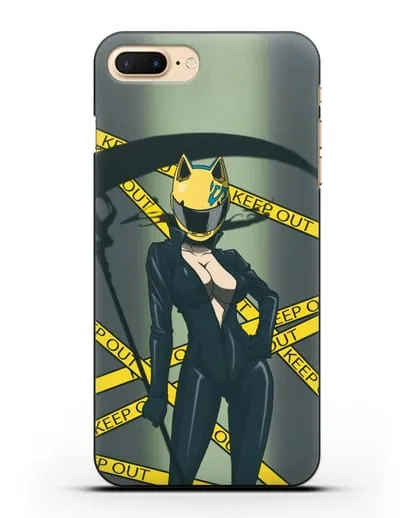 Чехол аниме Дюрарара!! (Durarara!!) Селти Стурлусон силиконовый для iPhone 8 Plus