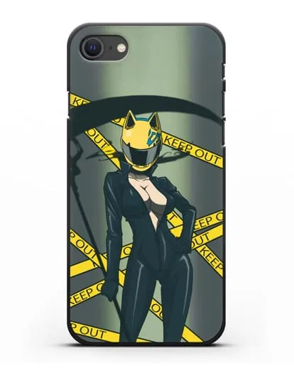 Чехол аниме Дюрарара!! (Durarara!!) Селти Стурлусон силиконовый для iPhone SE 2020