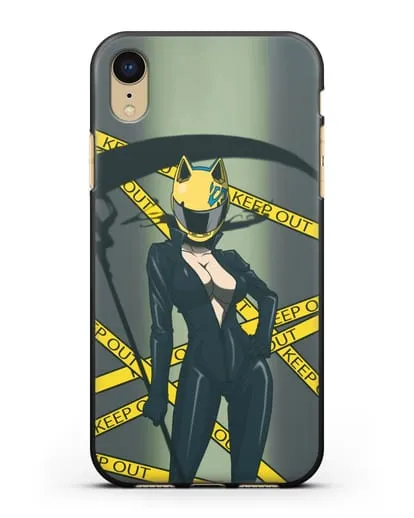 Чехол аниме Дюрарара!! (Durarara!!) Селти Стурлусон силиконовый для iPhone XR