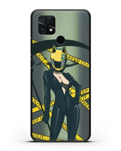 Чехол аниме Дюрарара!! (Durarara!!) Селти Стурлусон силиконовый для Xiaomi Poco C40