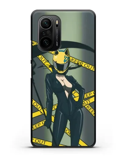 Чехол аниме Дюрарара!! (Durarara!!) Селти Стурлусон силиконовый для Xiaomi Poco F3