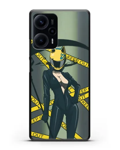 Чехол аниме Дюрарара!! (Durarara!!) Селти Стурлусон силиконовый для Xiaomi Poco F5