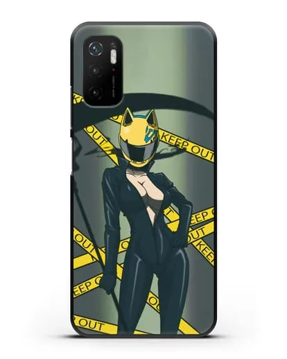 Чехол аниме Дюрарара!! (Durarara!!) Селти Стурлусон силиконовый для Xiaomi Poco M3 Pro
